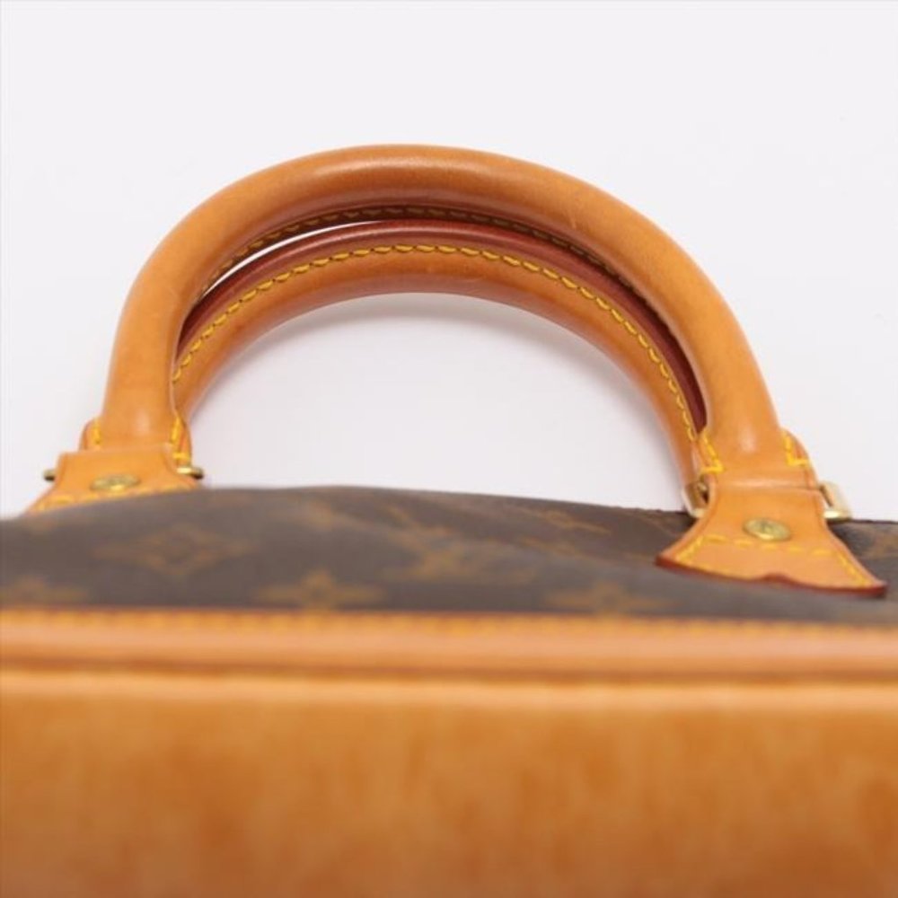 Louis Vuitton Alma W Pm W Lock Brown Monogram Canvas Tote - Picture 6 of 11